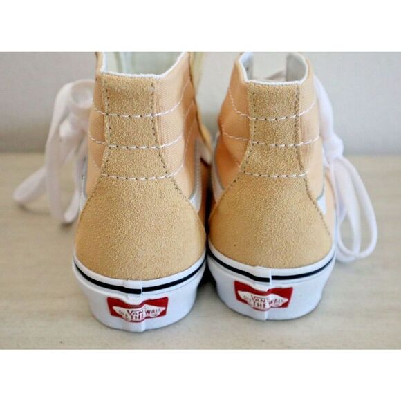 VANS VN0A5KRUBLP Men's 5.5 Women's 7 Honey Peach Sk8-Hi Tapered Sneakers SIB - Picture 2 of 7
